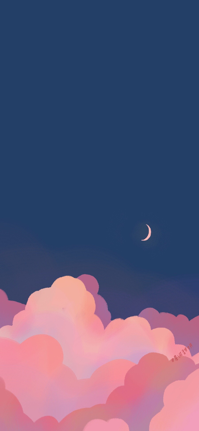 月亮配一句话朋友圈 夜晚月色迷人的句子图片