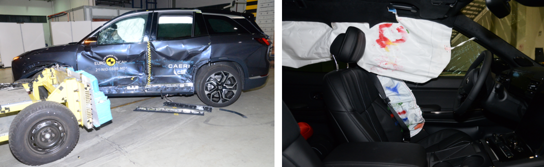 ES8 Euro NCAP 五星评价分析