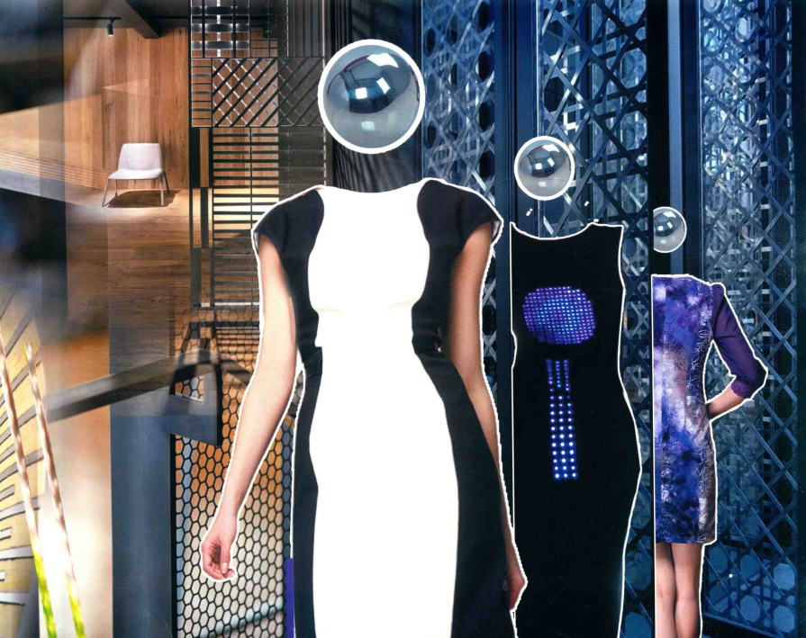 旗袍风尚，2020年海派旗袍流行四大趋势：经典、自然，都市、科技