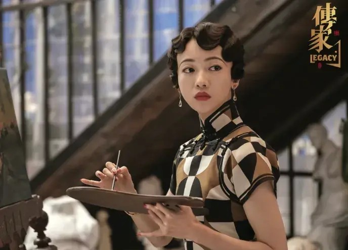 同样是民国风眉毛：景甜惊艳，吴谨言出戏，却