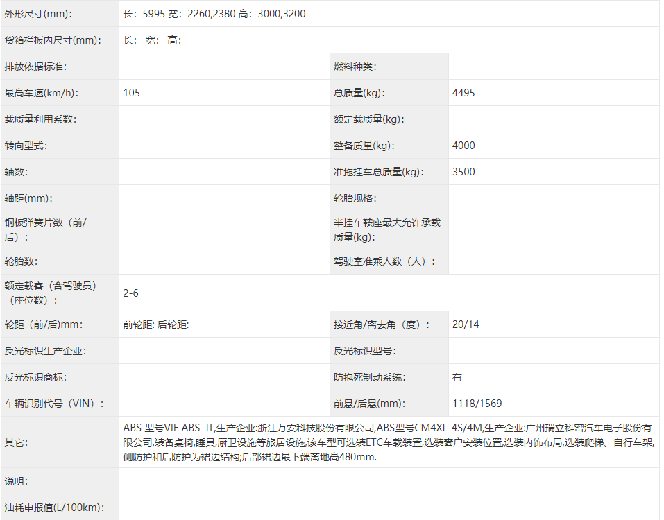 新车抢先看，工信部最新347批公示房车大盘点