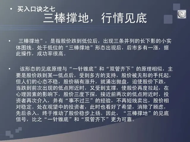 股票口诀图解一（买入口诀）