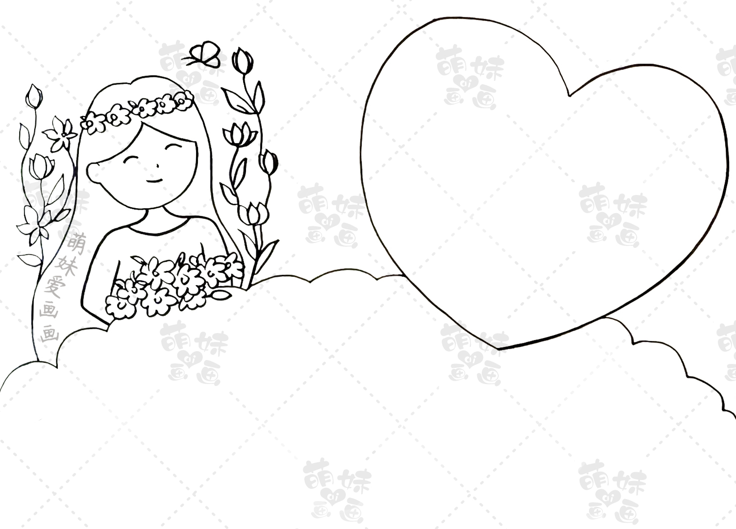 妇女节|女神节快乐38妇女节主题手抄报模板 简单又好看含内容文字