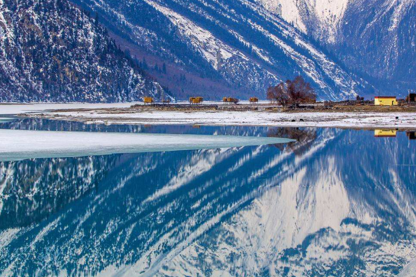 A scenic spot in Tibet became popular, known as "Xitian Yaochi", free admission ticket does not lose Baikal