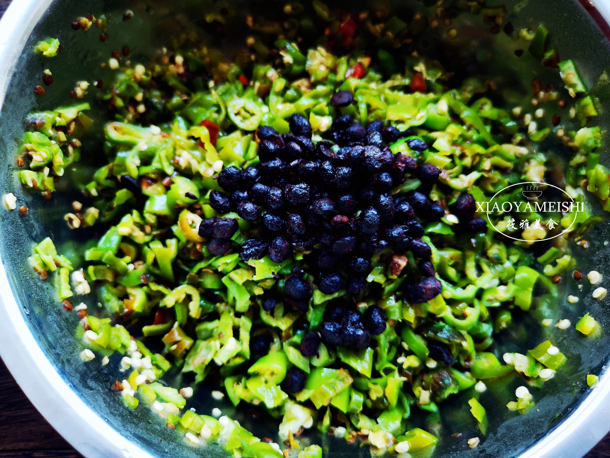 The chilli peppers are simple, crispy, spicy and unique. Even the picky girls love it.