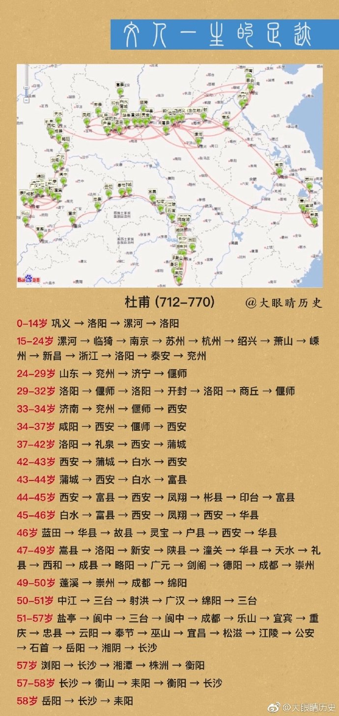 与李白辛弃疾比肩，四个老年人西行三万里的不