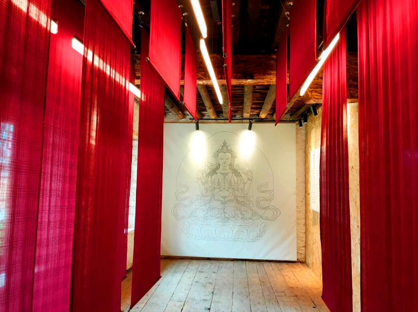 丁真所在博物馆游客不断这个博物馆就是仓央嘉措微型博物馆