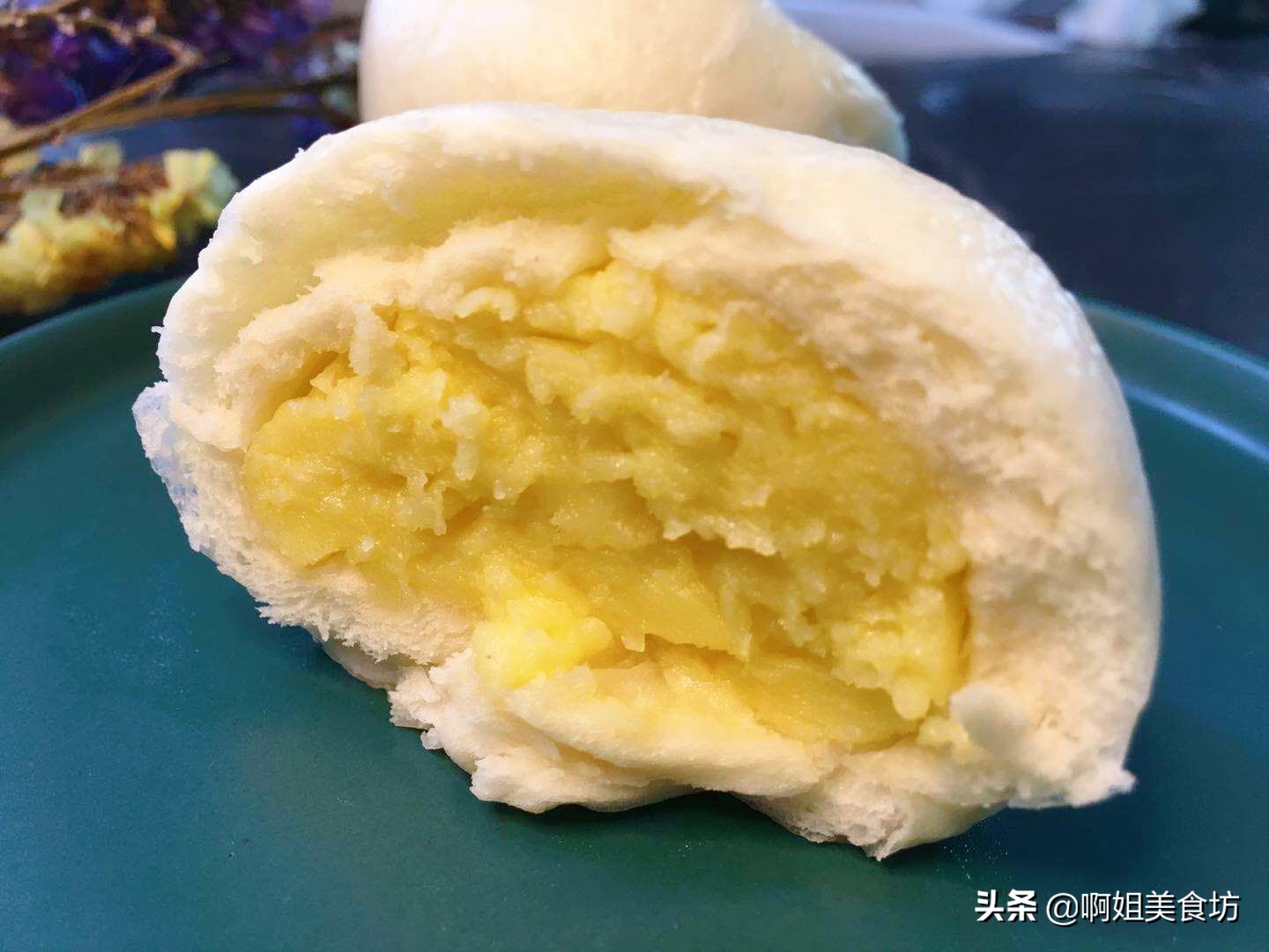 The child’s favorite custard bag is fluffy, noisy, and rich in milk, so I don’t have to go out to buy
