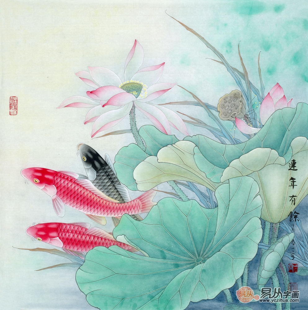 餐厅应该挂什么画？国画大师王一容的作品，兼具美学和收藏价值