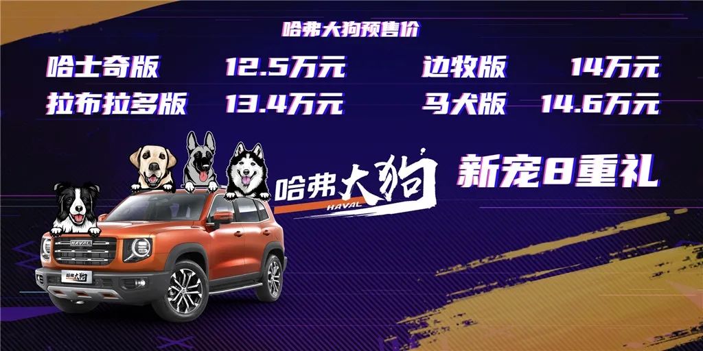 将年轻进行到底，哈弗大狗正式开启预售