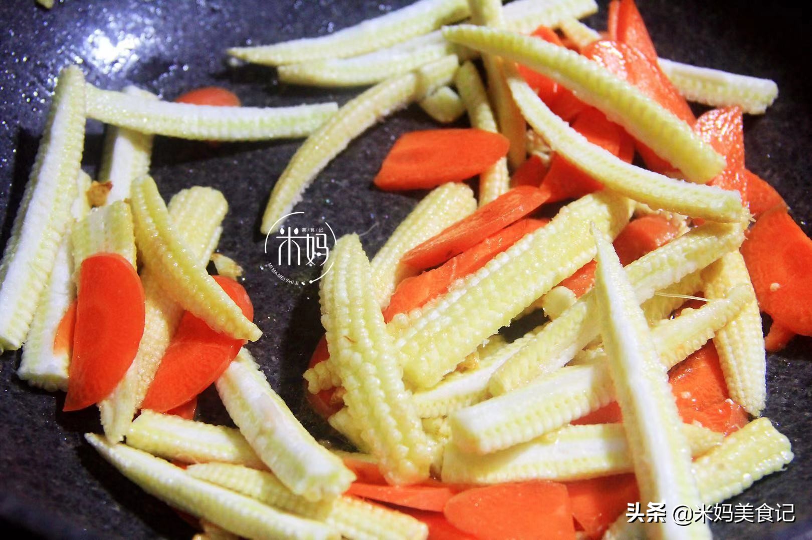 图片[8]-玉米笋炒西蓝花做法步骤图 清脆爽口营养足孩子常吃体格更健壮！-起舞食谱网