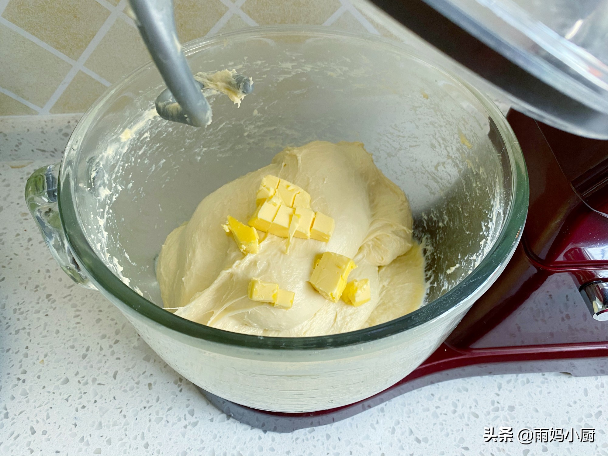 不加1滴奶，超簡單的奶排麵包，奶香濃郁鬆軟又拉絲，全家都愛吃