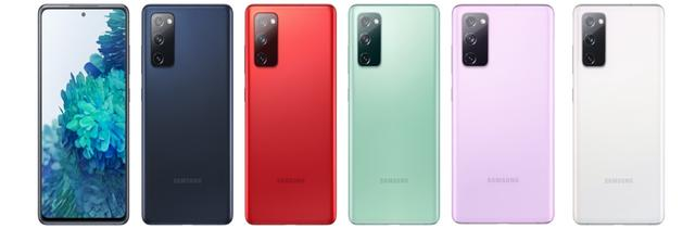 三星Galaxy S20 FE公布，主推色调的一款手机上？