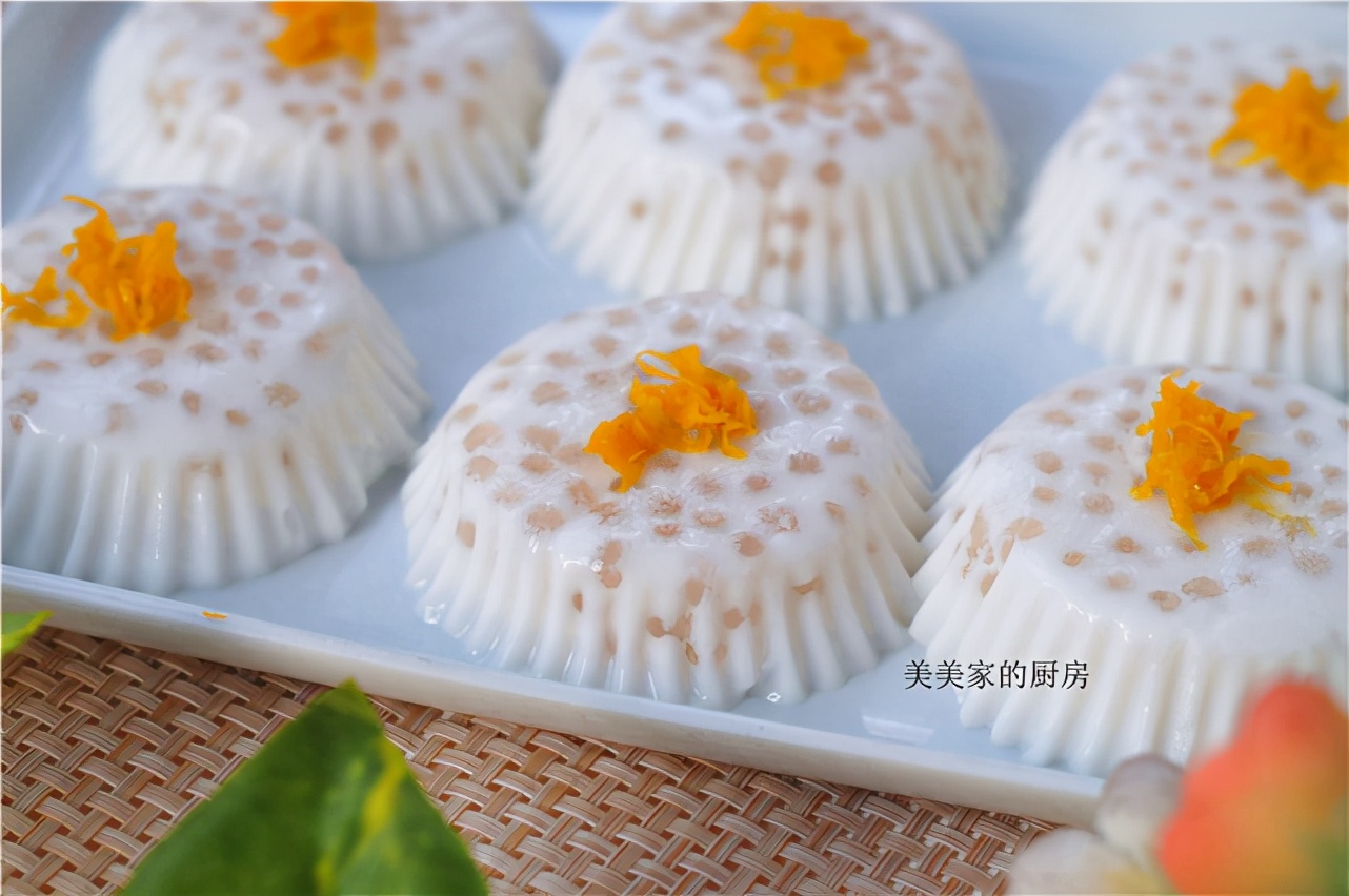 夏天，我天天都糕点，清凉解暑，香甜Q弹，孩子从不吃冰激凌