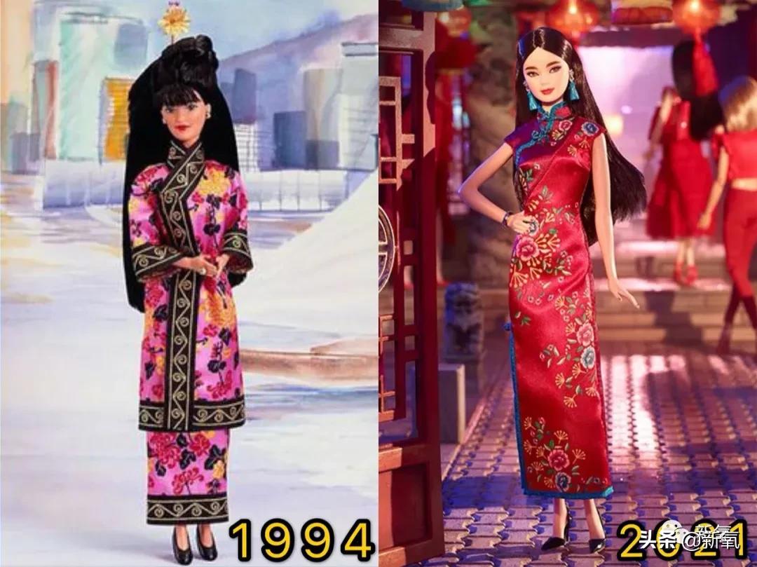 陪伴大家長大的芭比娃娃，也根據流行審美悄悄的換臉呢