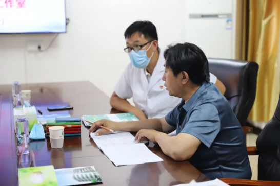 汝州市中医院全国基层名老中医药专家传承工作室迎接检查验收