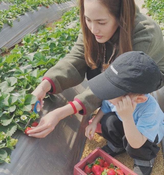 余文樂老婆曬孕期照，生產前7週不顯懷，網友：肚子太小不可思議