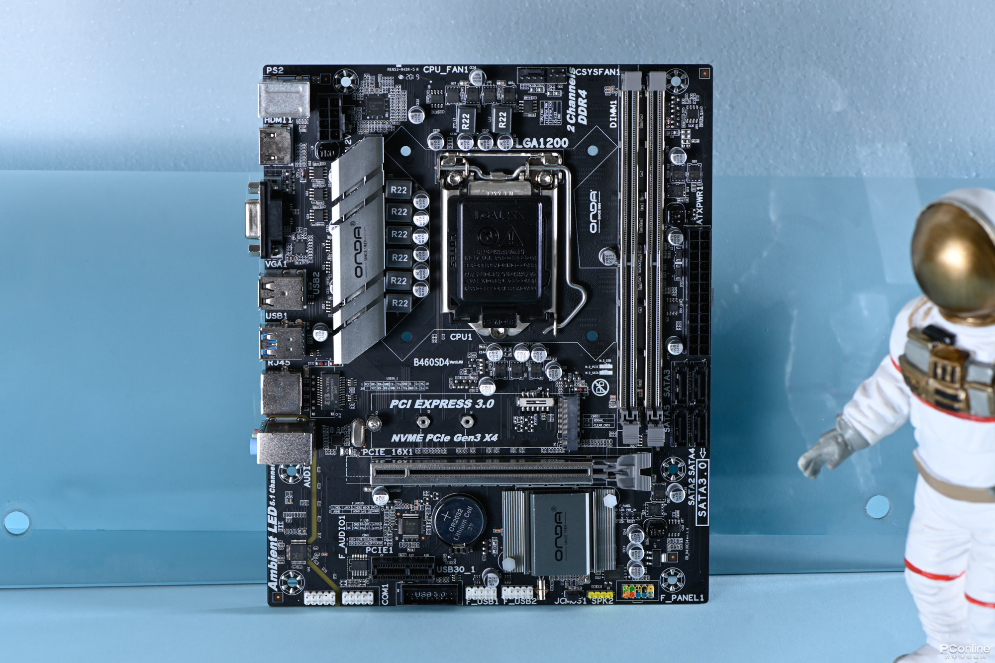 性价比优选 百元十代酷睿座驾昂达b460来袭