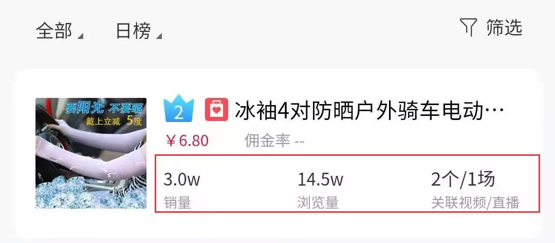 3.22-3.28抖音商品榜：20%高佣神仙商品8秒视频狂卖4.7w单