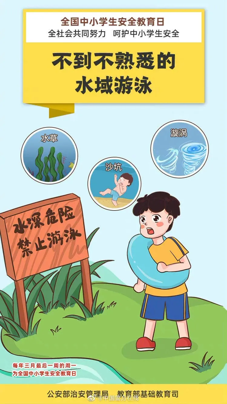 【安全防范提示】防诈骗、防溺水、防交通事故......结束高考的孩子们要注意