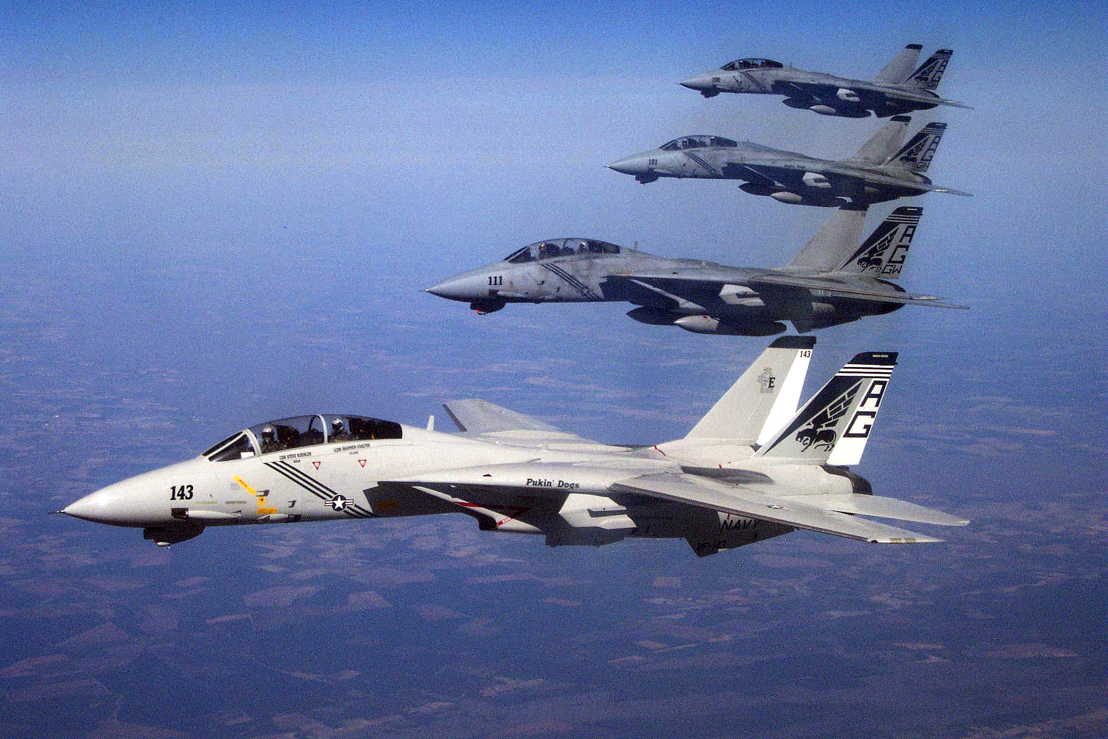 战斗机颜值巅峰——F-14“雄猫”战斗机