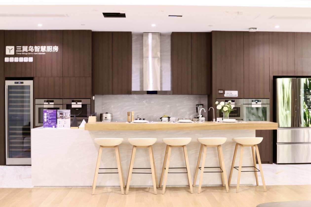 三翼鸟上海体验中心001上半年破亿	：非家电类销售超5成