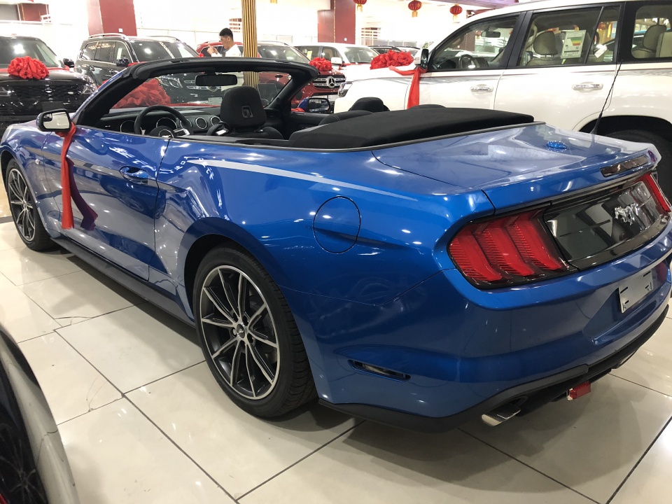 全新福特野马2.3t敞篷版实车配置解读_汽车江湖