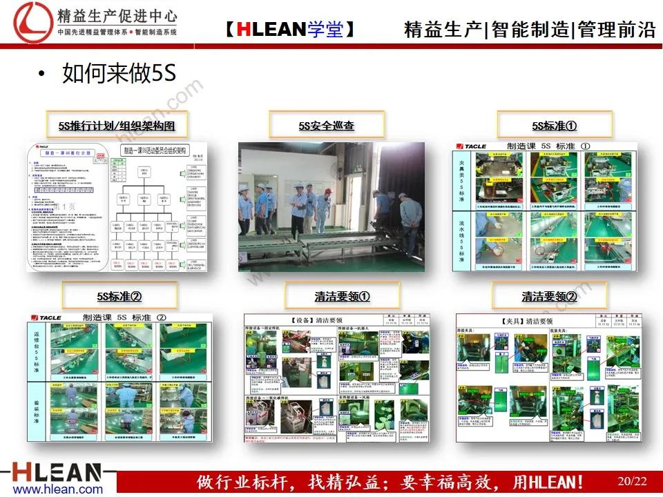 「精益学堂」现场管理教育之5S