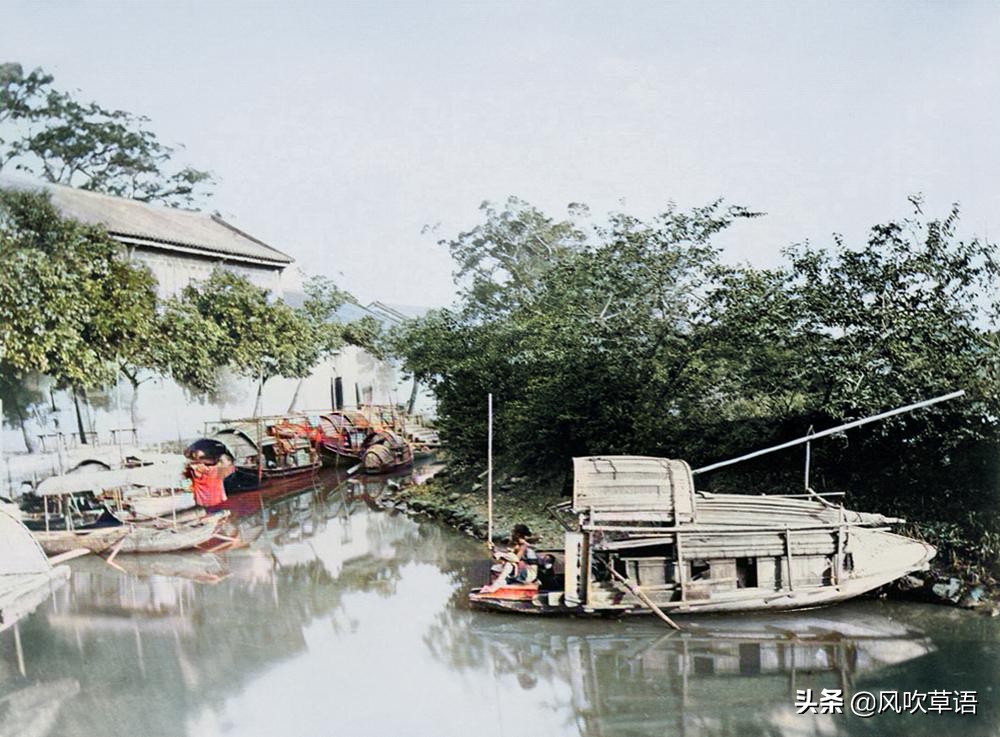 广东旧影：150年前广州老照片中的人与景