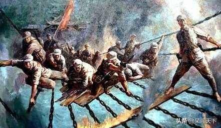 红军飞夺泸定桥一战，为何敌方只拆桥板？弄断