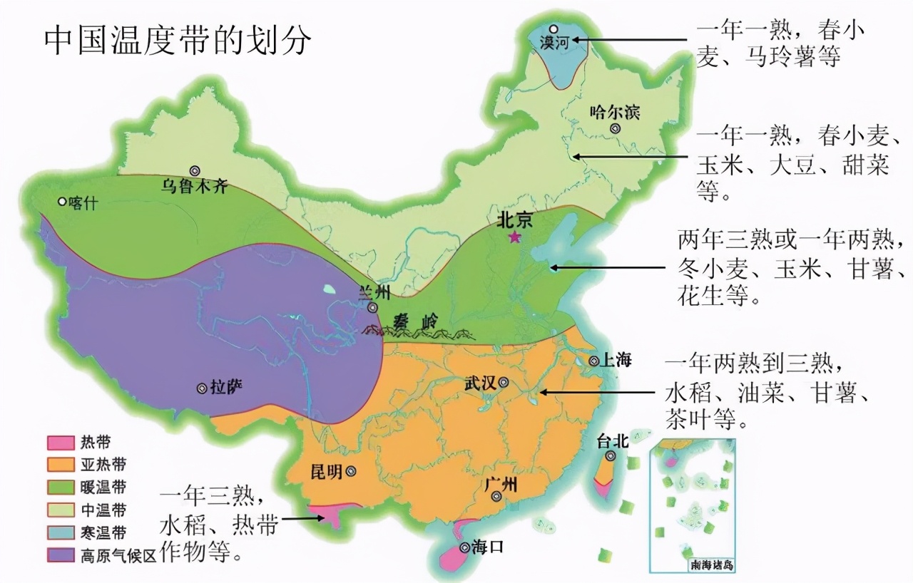 高中地理——每日讲1题（东北地区的气候、地形、农业、作物）