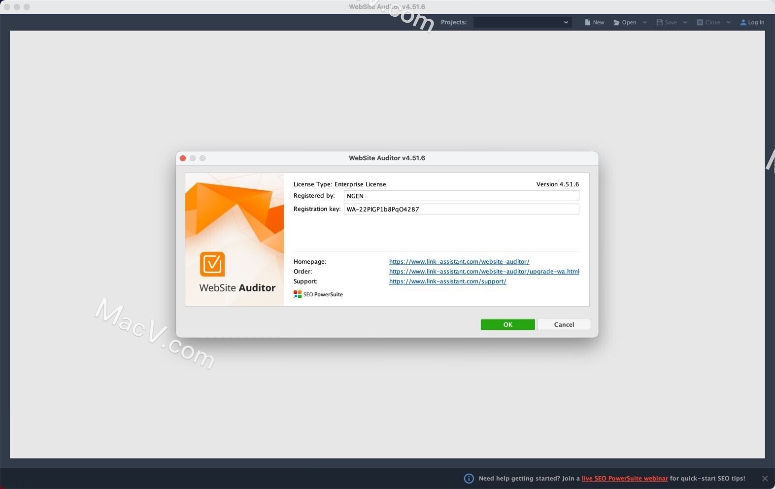 Link-Assistant WebSite Auditor Enterprise for Mac網(wǎng)站優(yōu)化分析軟件