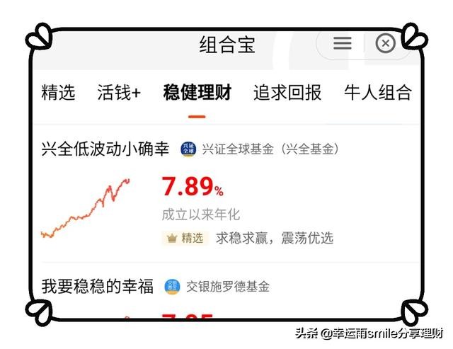 一千个人就会有一千种基金组合，理念不同自然