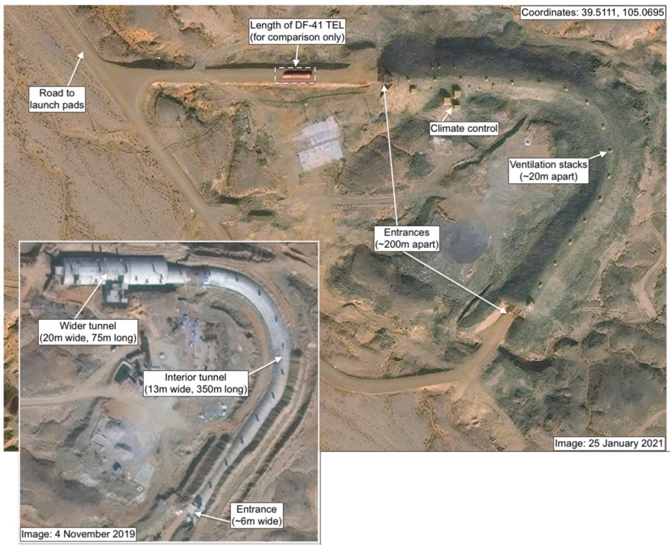 美情报 中国内蒙古新增建16处洲际导弹发射点 核反击力激增 每日舰载武器 Mdeditor