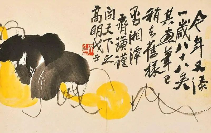 93岁齐白石画一幅漏洞百出的画，却被誉为神作，专家：神来之笔