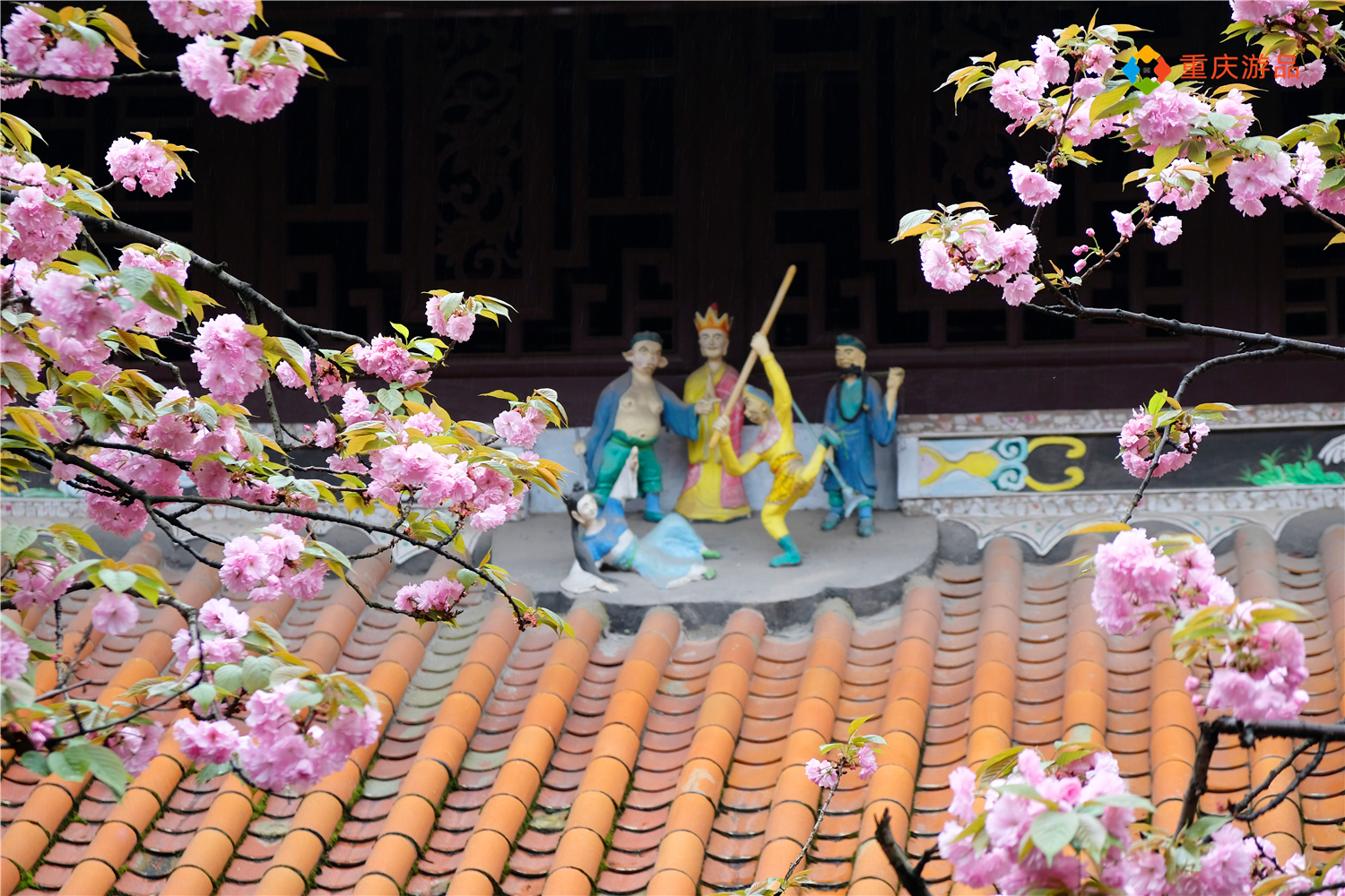 重庆南山上的涂山寺，花10块钱可以过一天，餐厅里还卖荤菜？