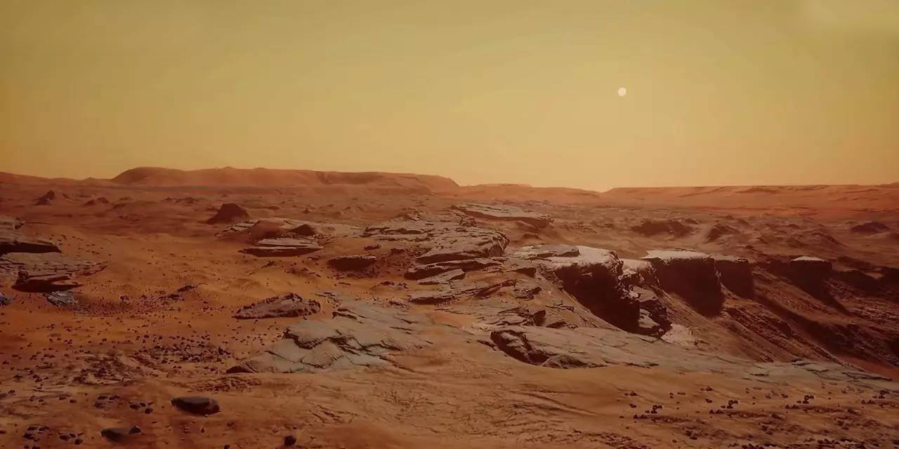 探測器傳回照片，將看到的火星景象展現在我們眼前