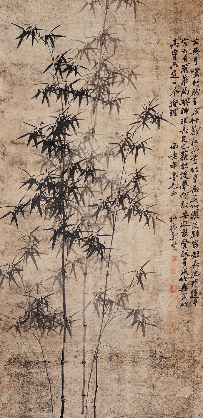 郑板桥画什么郑板桥兰竹石作品欣赏