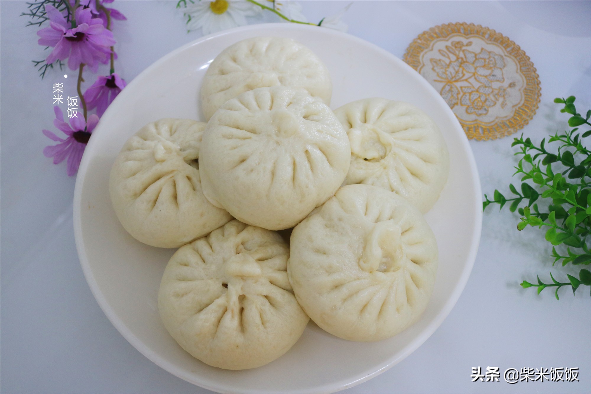 比肉包還好吃的素餡包子，夏天吃最合適，太香了