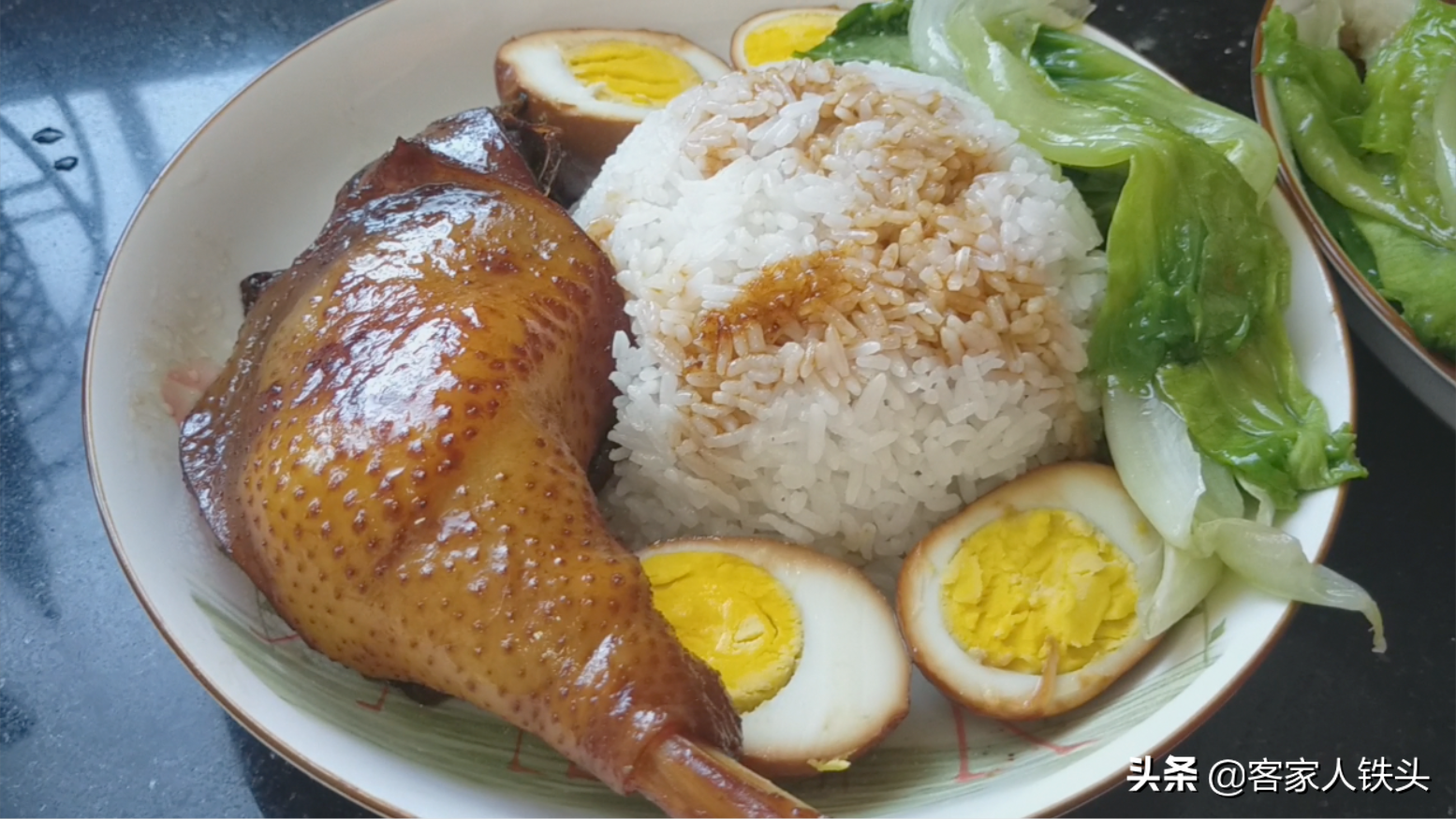 跟广东大厨学的鸡腿饭，孩子吃完想舔盘，详细做法步骤，简单营养