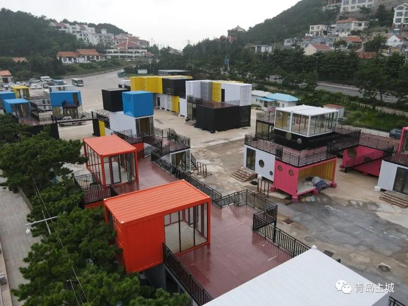 海滩旁的“魔方公园”如此酷炫！青岛又将诞生一个网红地标
