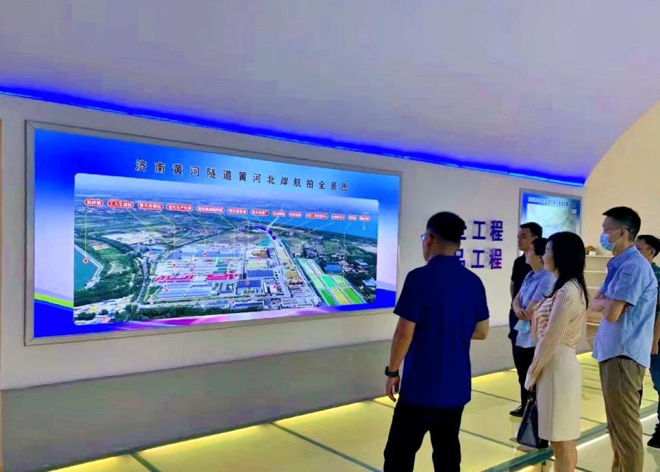 武漢“長江第一隧”與濟(jì)南“黃河第一隧”交流對話