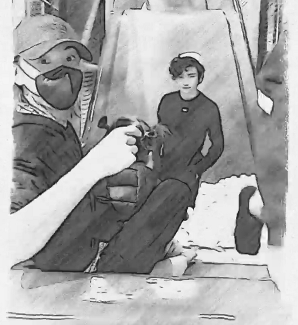 張柏芝帶兒子去遊樂園，大兒子捲髮帥氣，給小兒子扎辮子當女兒養