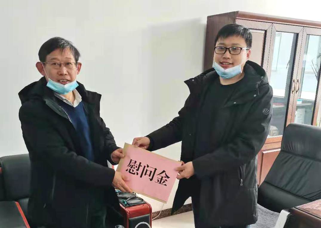 春节前夕，园区管委会领导走访企业家
