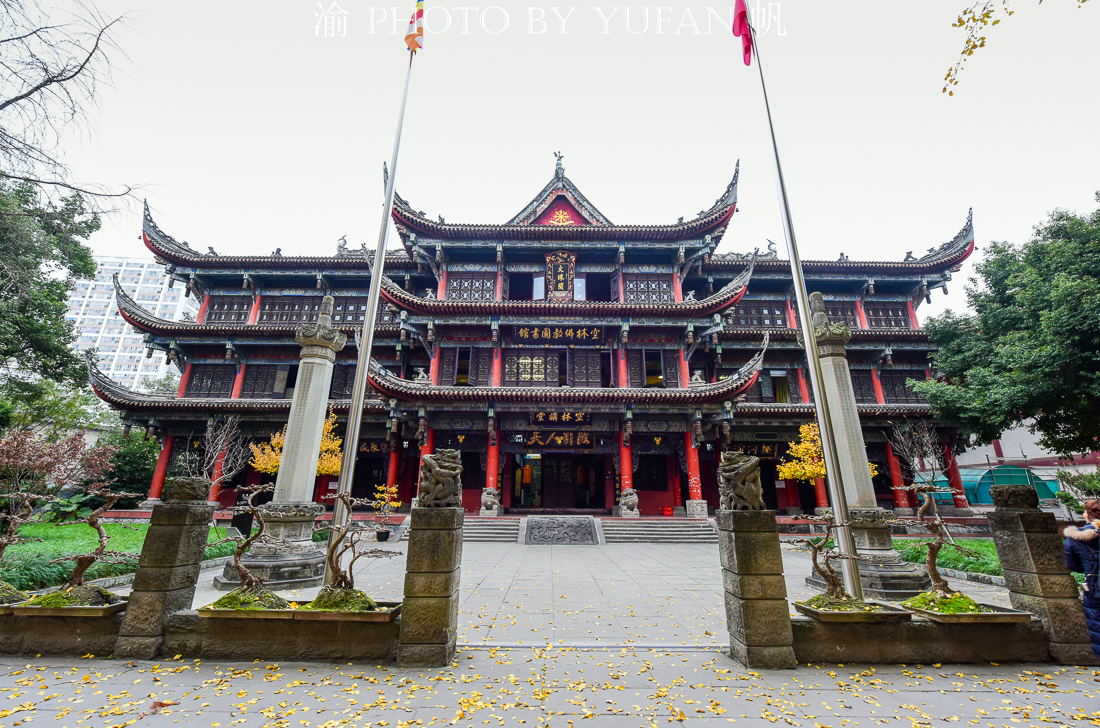 成都千年古刹文殊院,藏有康熙御赐金匾及玄奘舍利的西南佛门圣地