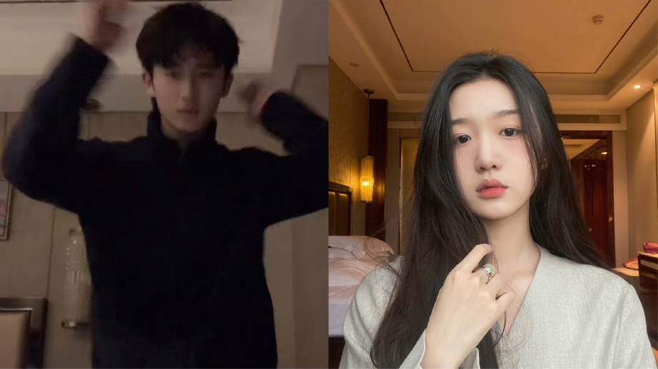 高富帅男星郝富申索吻美女，惹网友怒指其劈腿，原配女友疑似曝光