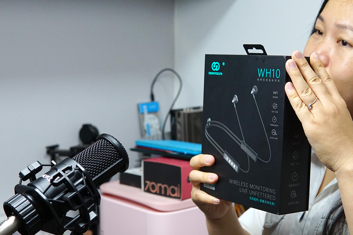 迈出主播的第一步，都是森然WH10监听耳机给的底气