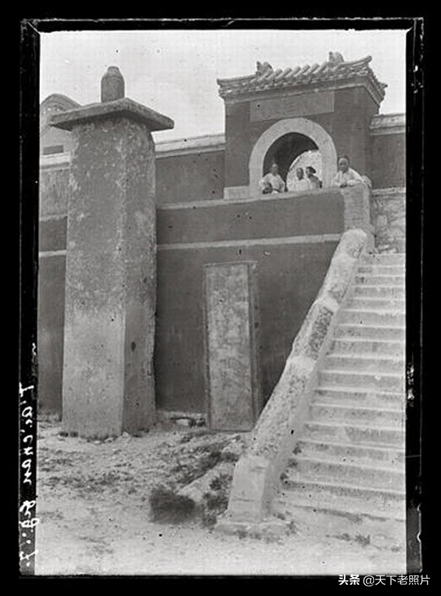 1907年山东泰安府及泰山老照片 泰山百年前影像