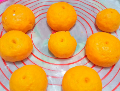 图片[5]-橘子馒头的做法 富含维生素 三两天吃一次可保护眼睛-起舞食谱网