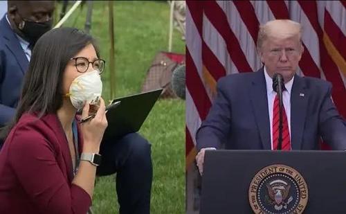 特朗普吃瘪了，记者会发生激烈交锋，甩锅中国